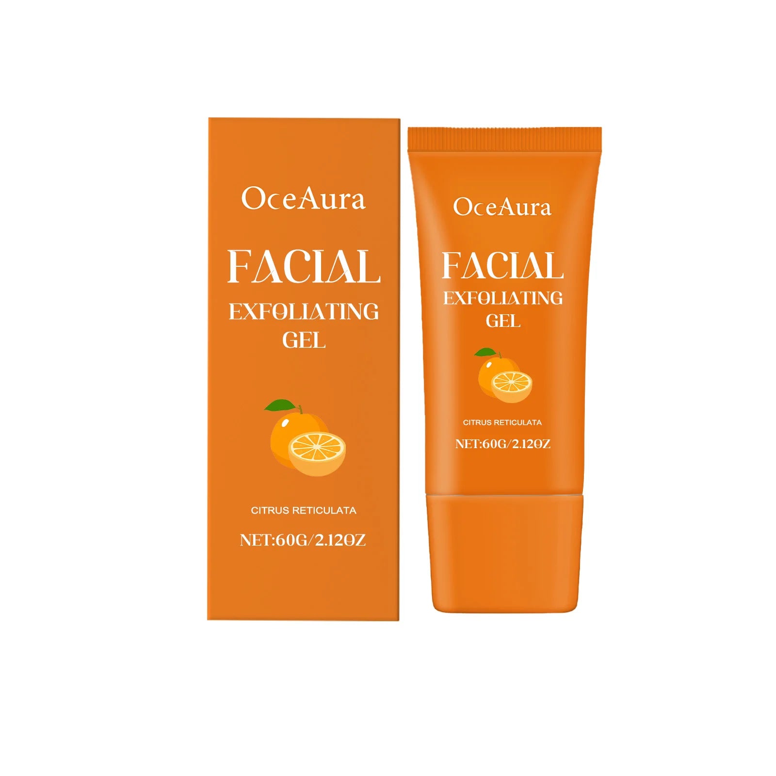 Brightening Orange Facial Exfoliating Gel for Smooth and Glowing Skin - 14