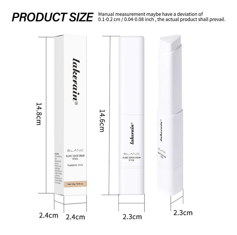 Color-Changing Foundation Stick with Built-in Blending Brush - 17