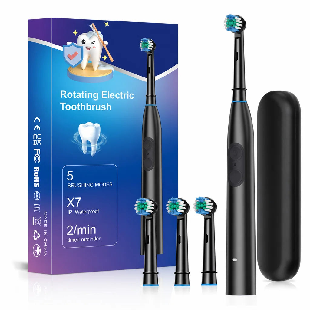 Rechargeable Rotating Electric Toothbrush with 5 Cleaning Modes - 20