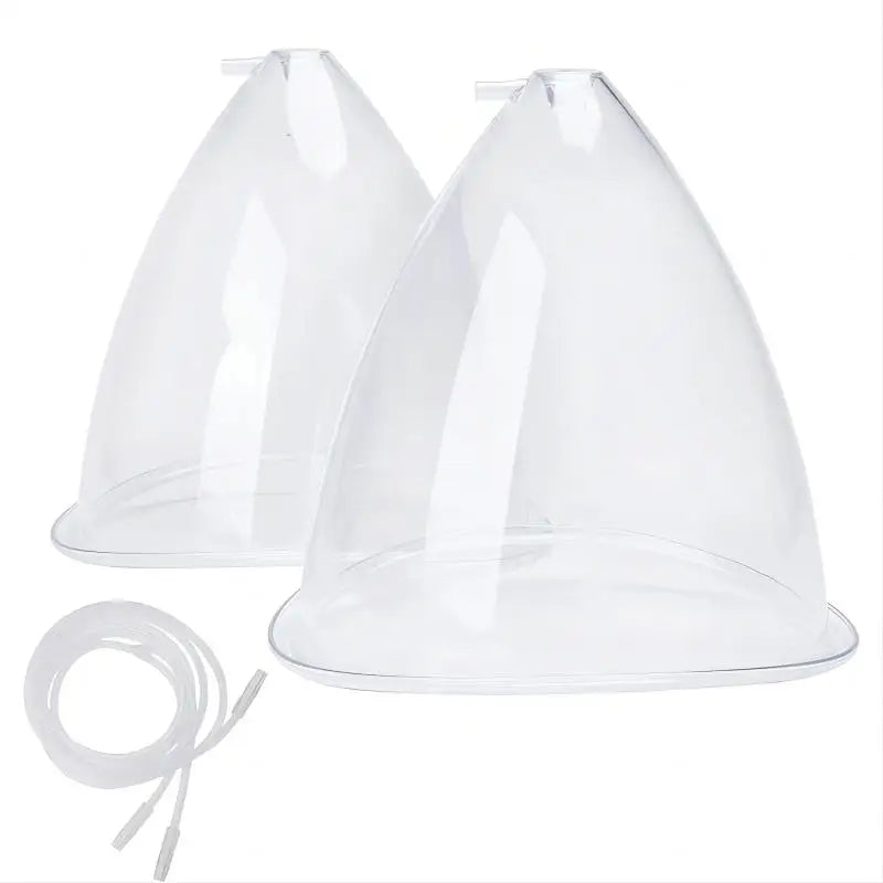 Vacuum Suction Cup Set for Breast Enhancement and Buttock Lifting