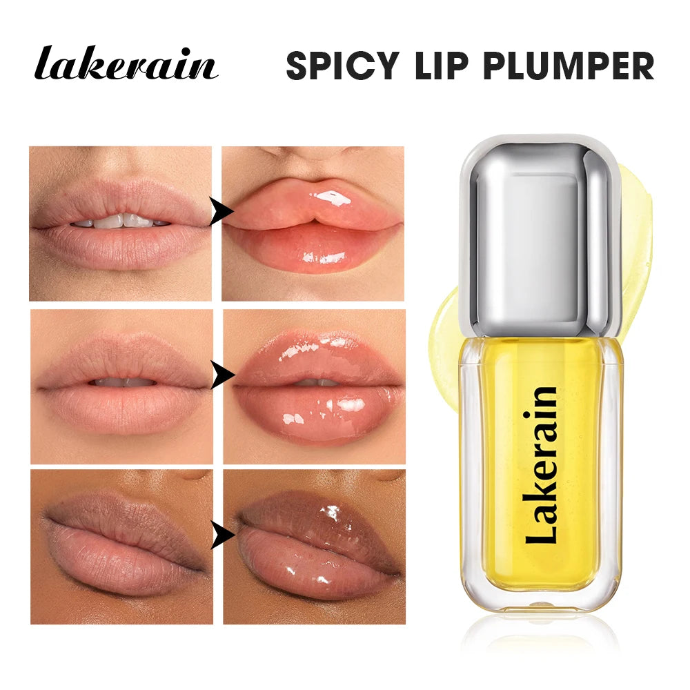 Spicy Tingle Lip Plumper Serum for Fuller and Glossy Lips - 1