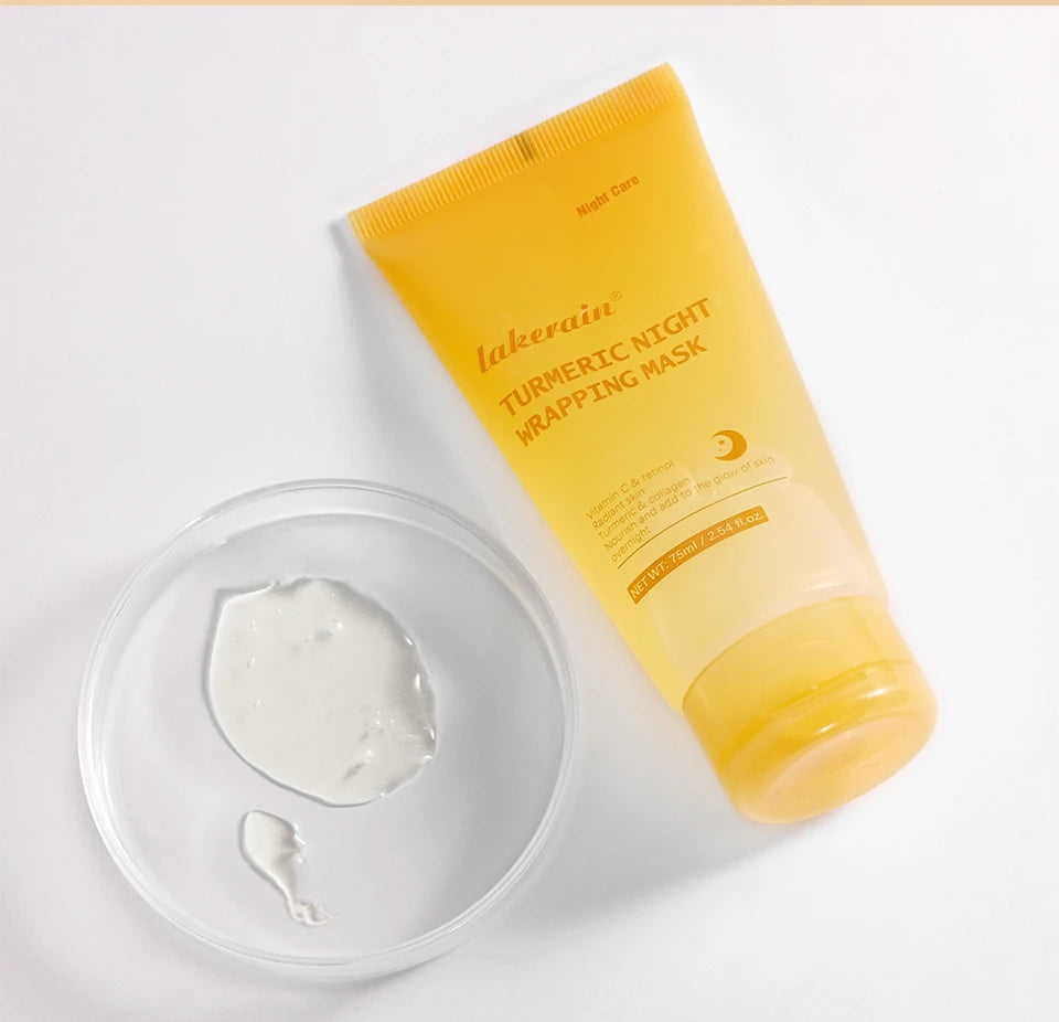 Turmeric Collagen Overnight Peel-Off Face Mask for Glowing Skin - 19