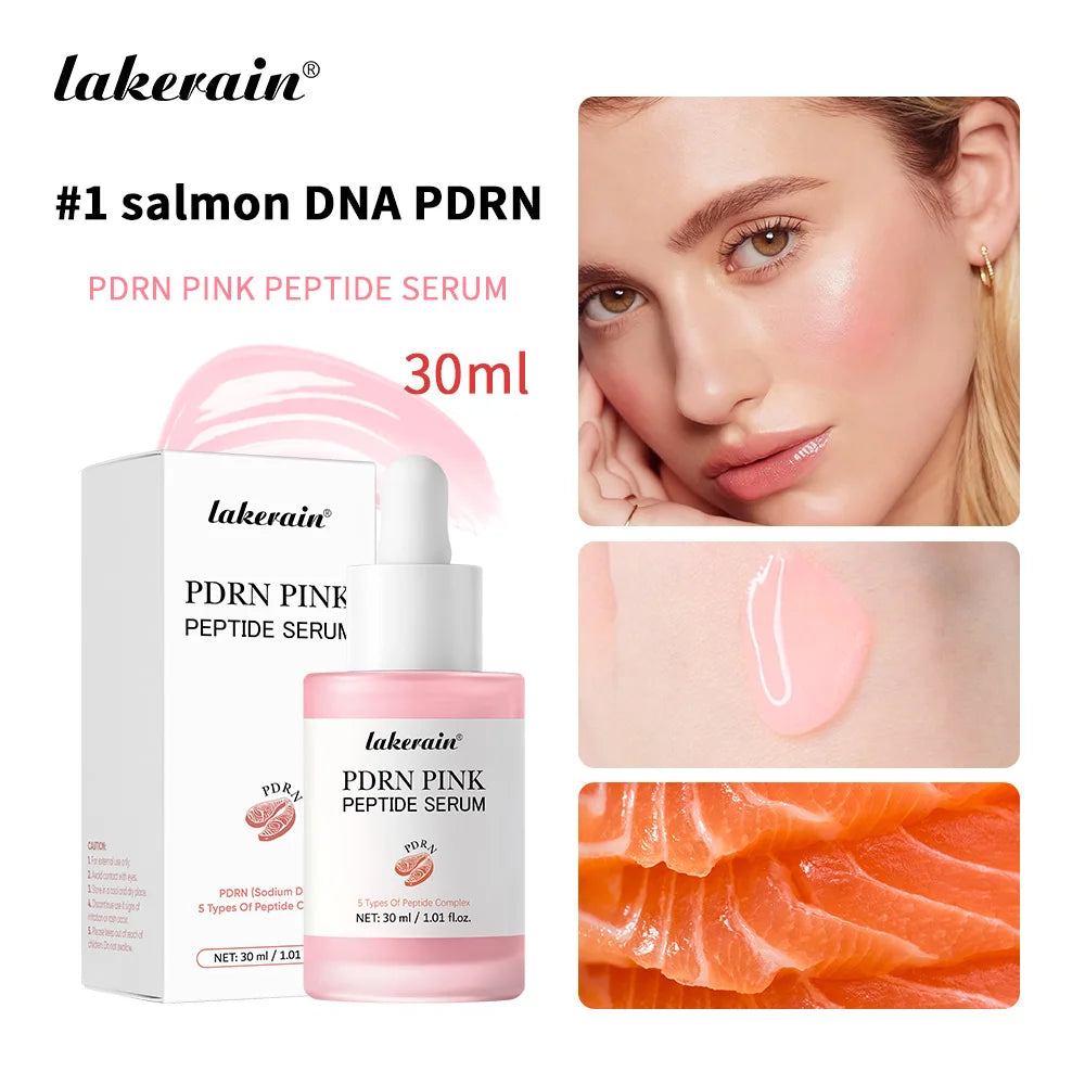 Salmon PDRN Pink Peptide Facial Serum for Radiant Glass-Like Skin - 2