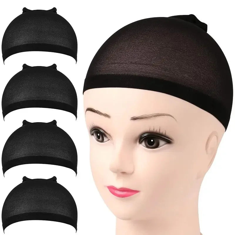 Elastic Breathable Nylon Wig Caps for Secure Comfortable Hair Styling - 7