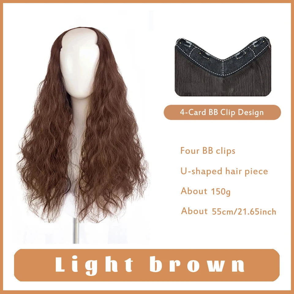 Wavy Clip-In Hair Extensions for Voluminous Styles