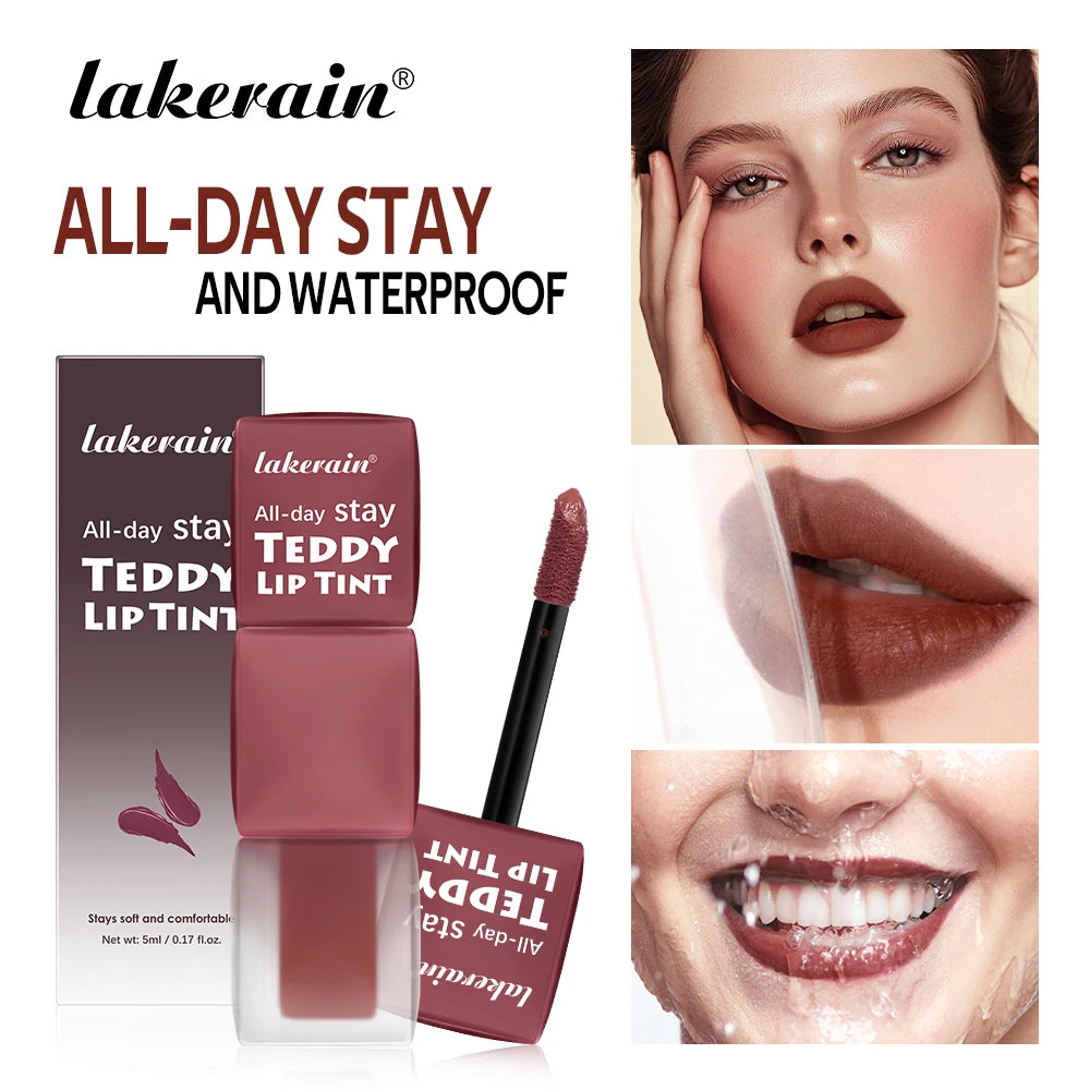 Waterproof Matte Lip Tint for Long-Lasting Comfortable All-Day Wear - 1