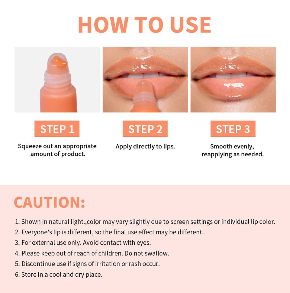Hydrating Squeeze Lip Balm for Deep Moisture and Sheer Tinted Care