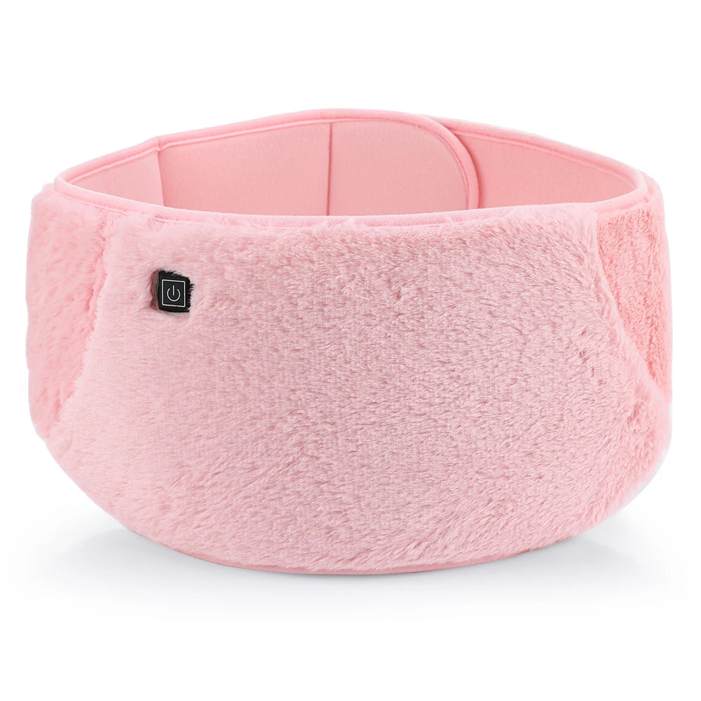 USB Electric Graphene Heated Waist Belt with Hand Warmer Pocket - 17