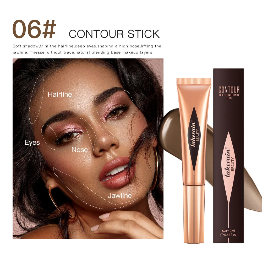 Liquid Face Contour and Highlighter Wand with Cushion Applicator - 27