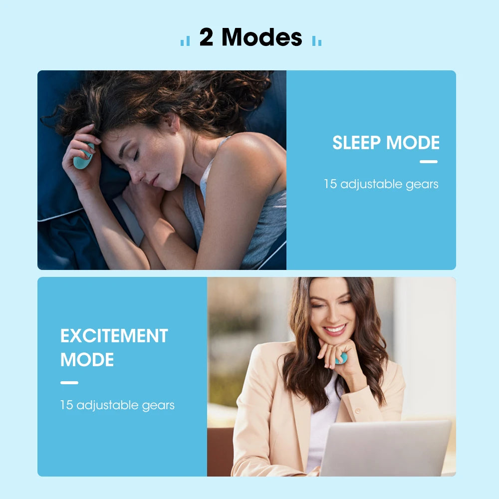 Handheld Micro-Current Sleep Aid Device for Anxiety and Stress Relief