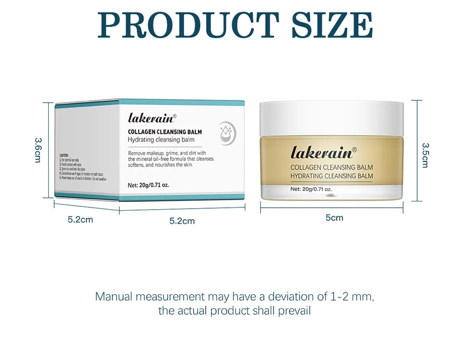Collagen Cleansing Balm for Deep Makeup Removal and Hydrated Skin - 15