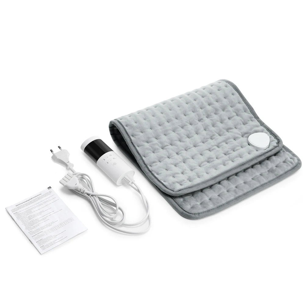 Electric Heating Pad for Back Neck and Shoulder Pain Relief