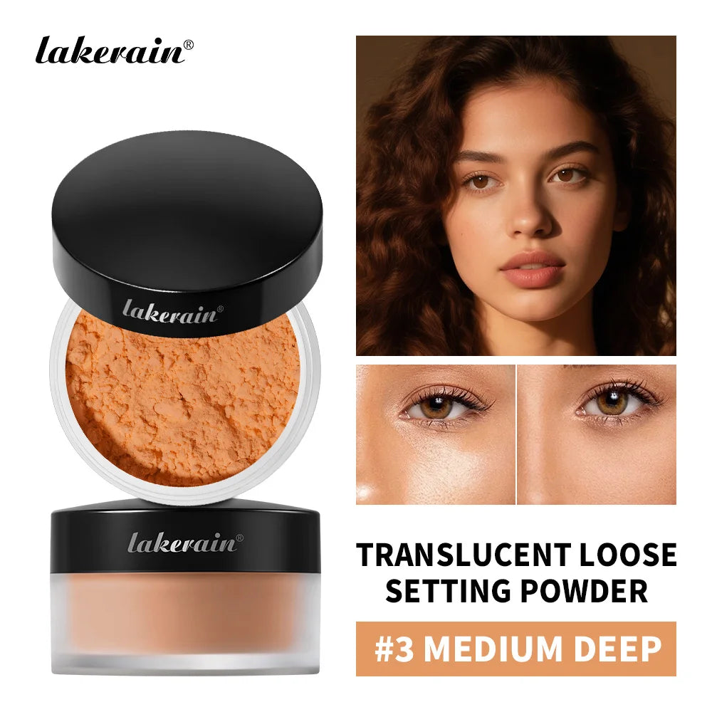 Matte Setting Powder for Long-Lasting Oil Control and Flawless Makeup