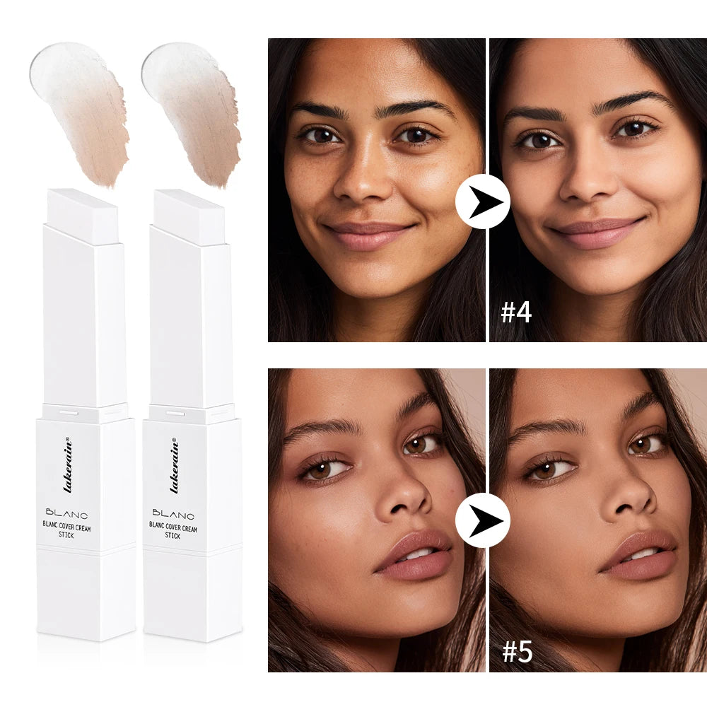 Color-Changing Foundation Stick with Built-in Blending Brush - 4