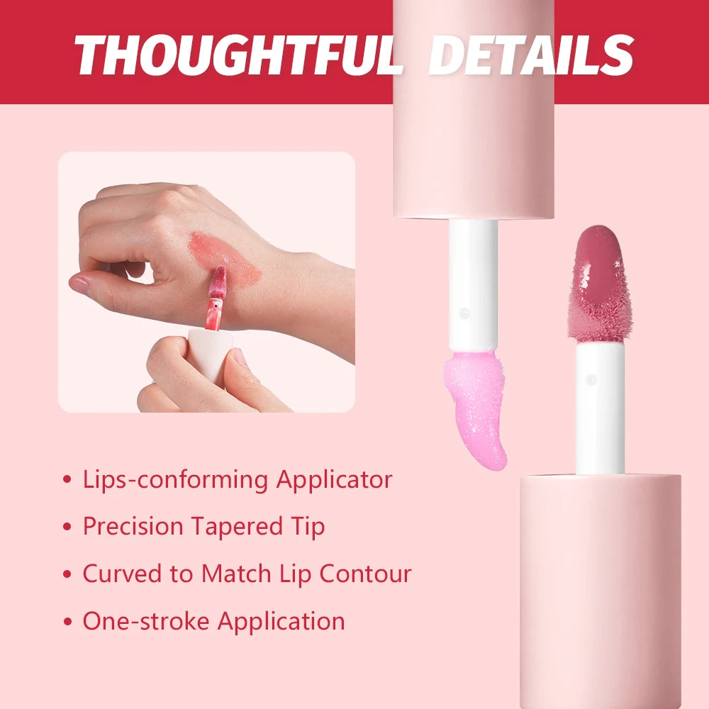 Moisturizing and Plumping Lip Gloss for Fuller Hydrated Lips - 12