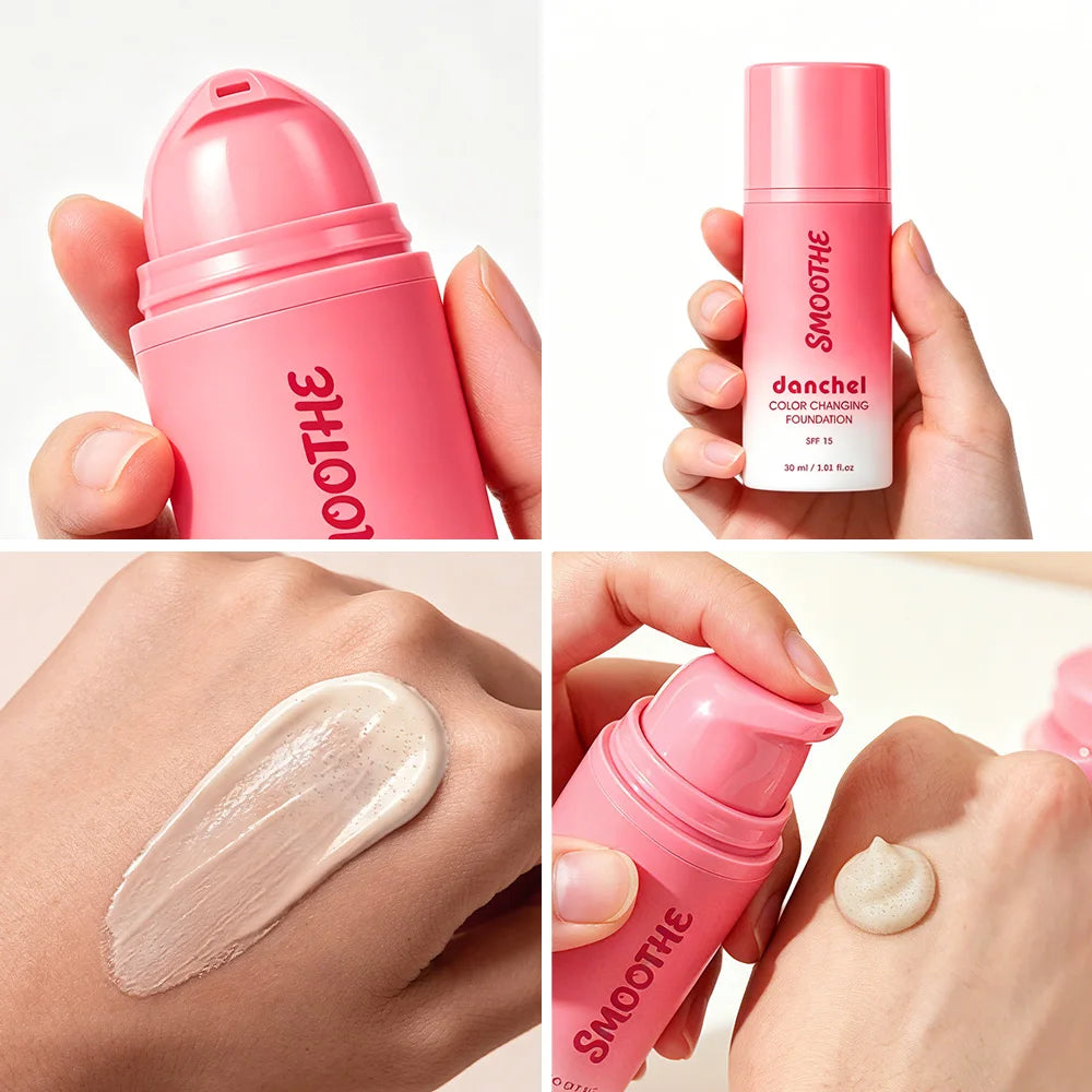 Color Changing Foundation for Flawless Seamless Skin Coverage