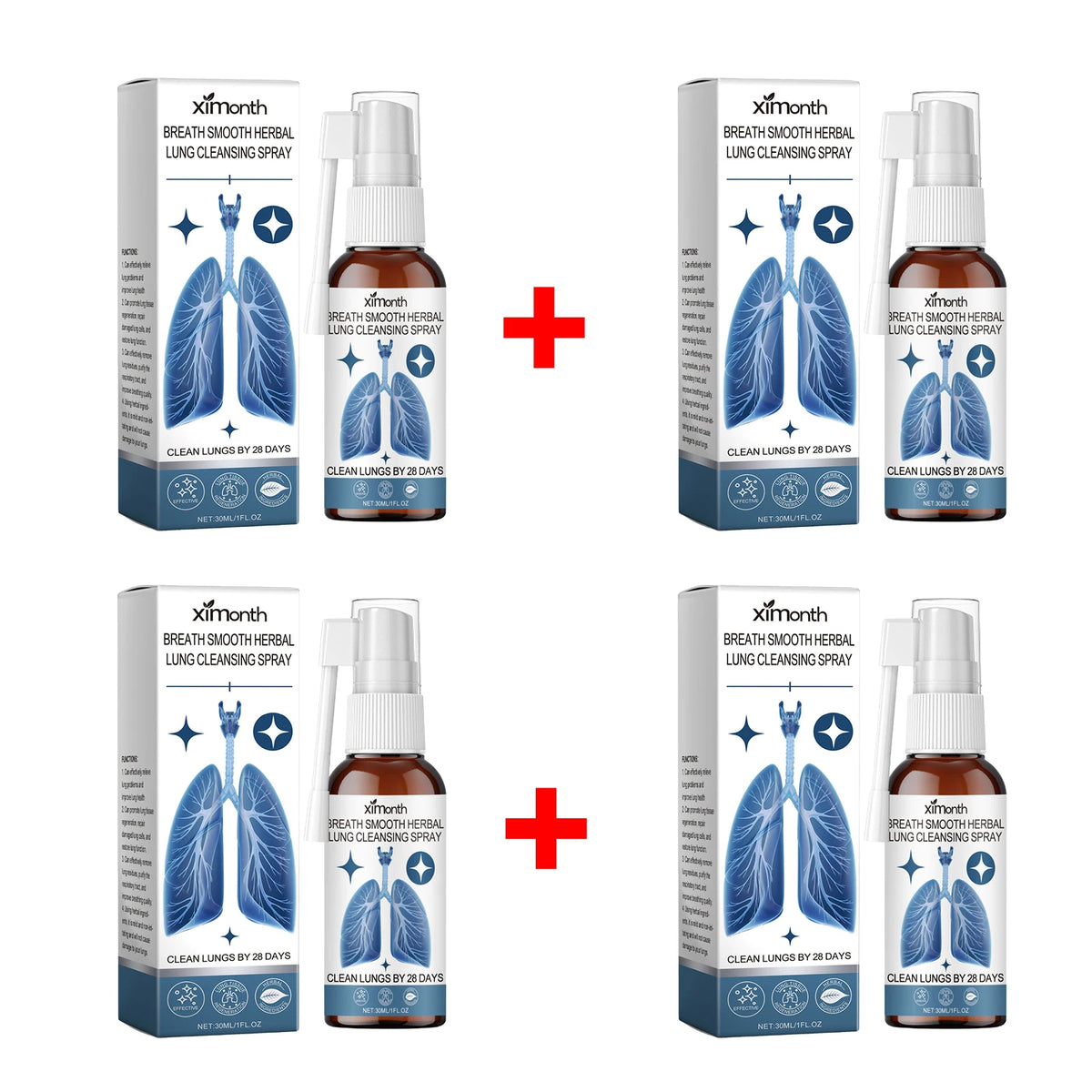 Herbal Lung Cleansing and Throat Soothing Care Spray