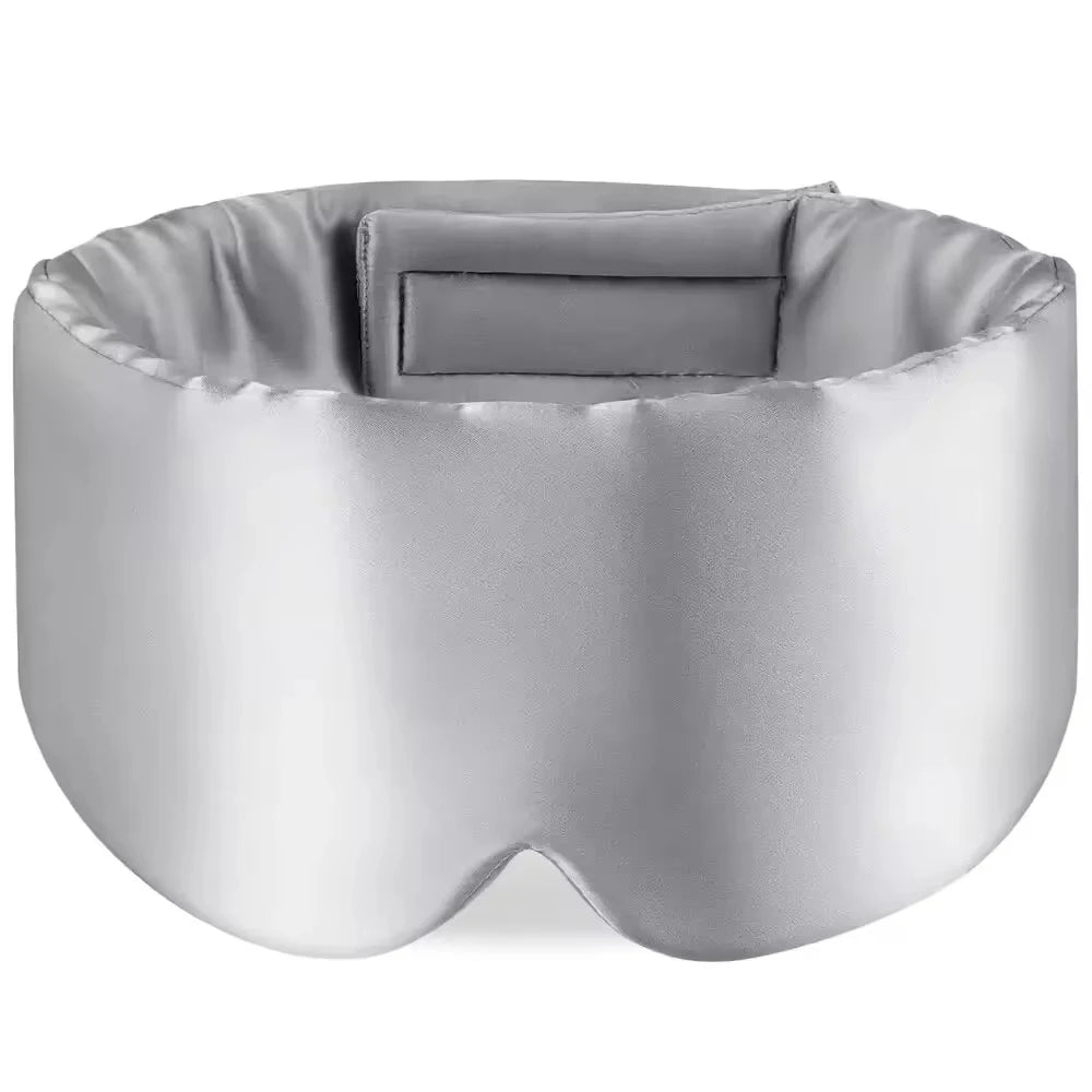 Silk Sleep Mask for Total Light Blocking and Comfortable Rest