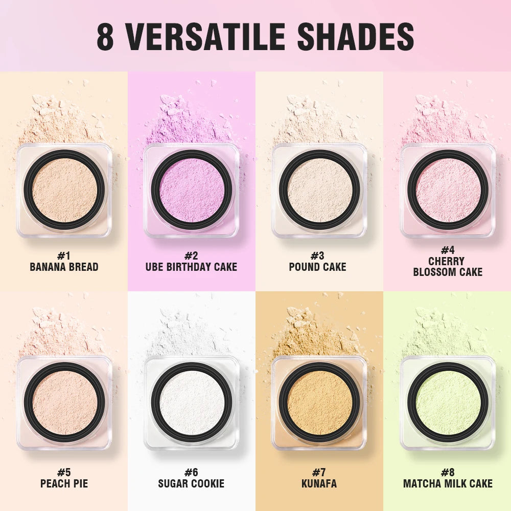 Matte Finish Loose Baking and Setting Powder for Flawless Long-Lasting Wear - 6