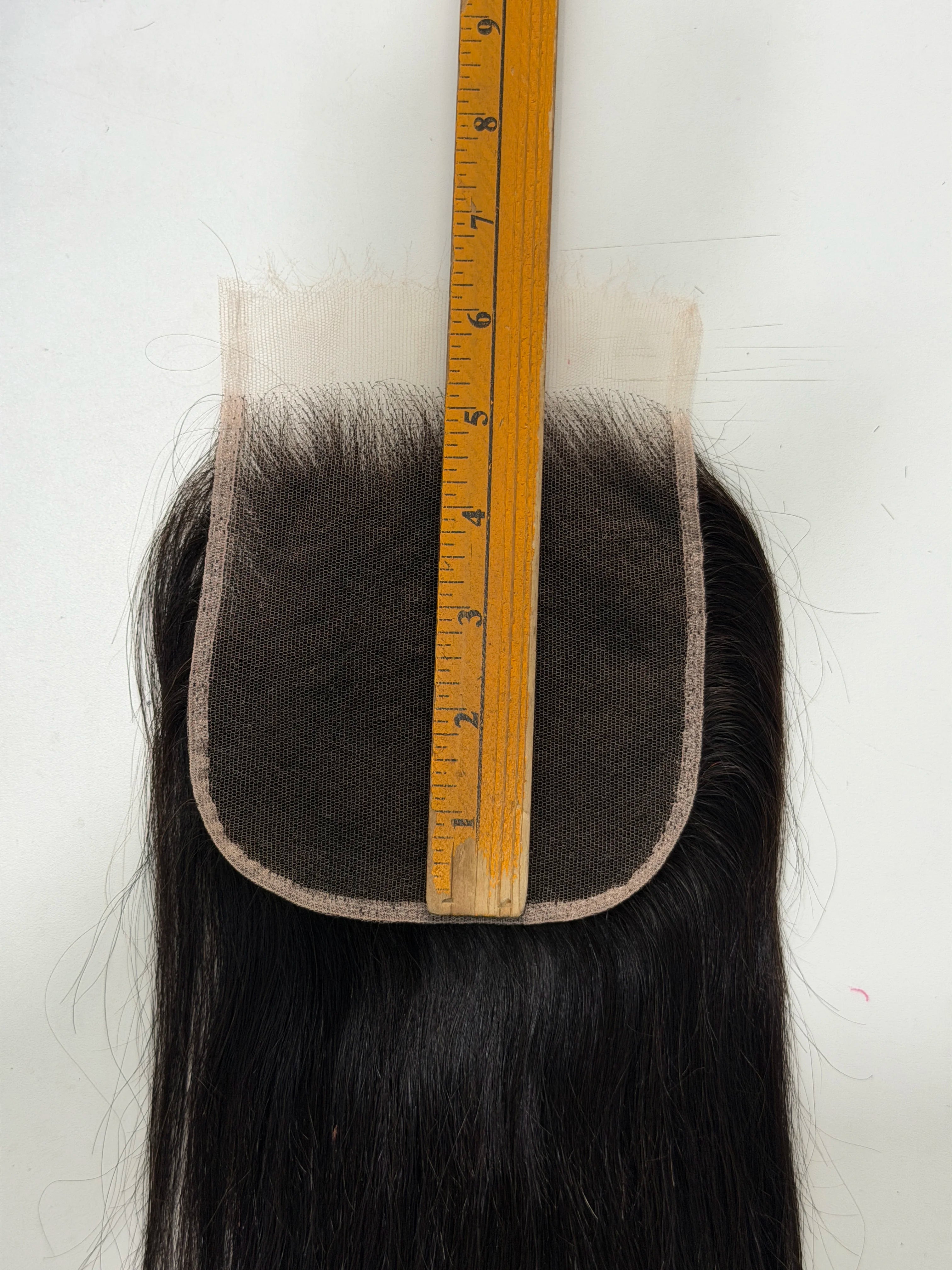 Straight Human Hair Lace Closure and Frontal Piece - 15