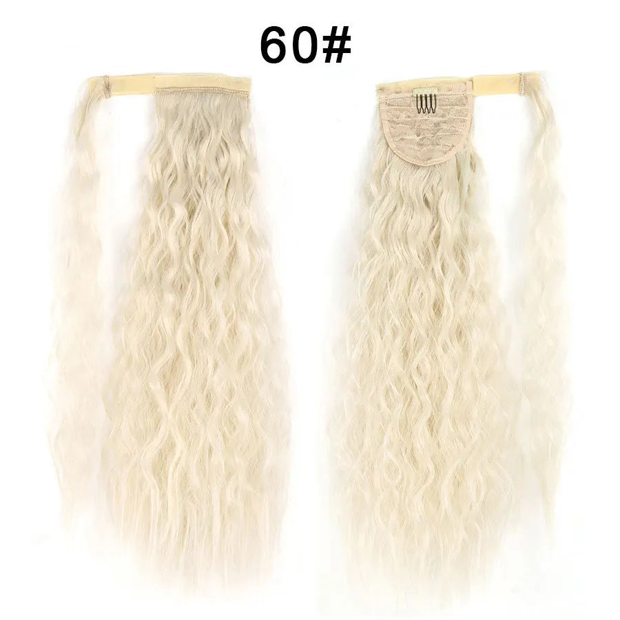 Long Wavy Synthetic Wrap Around Ponytail Extension for Instant Volume - 22