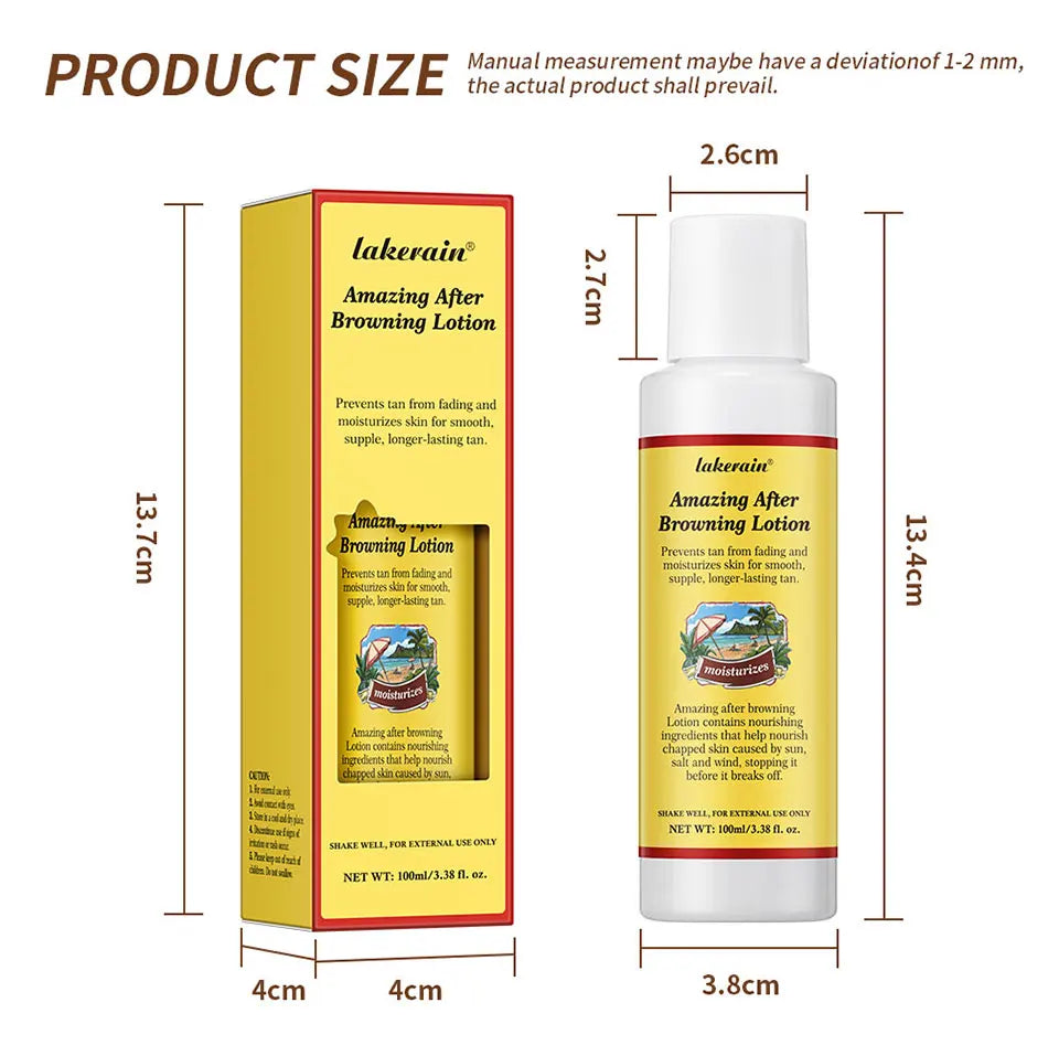 Sunless Tanning Body Lotion for a Deep Natural Bronze Glow - 28