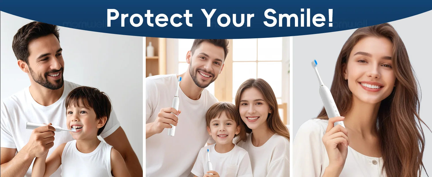 Rechargeable Sonic Electric Toothbrush for Deep Cleaning and Whitening - 15