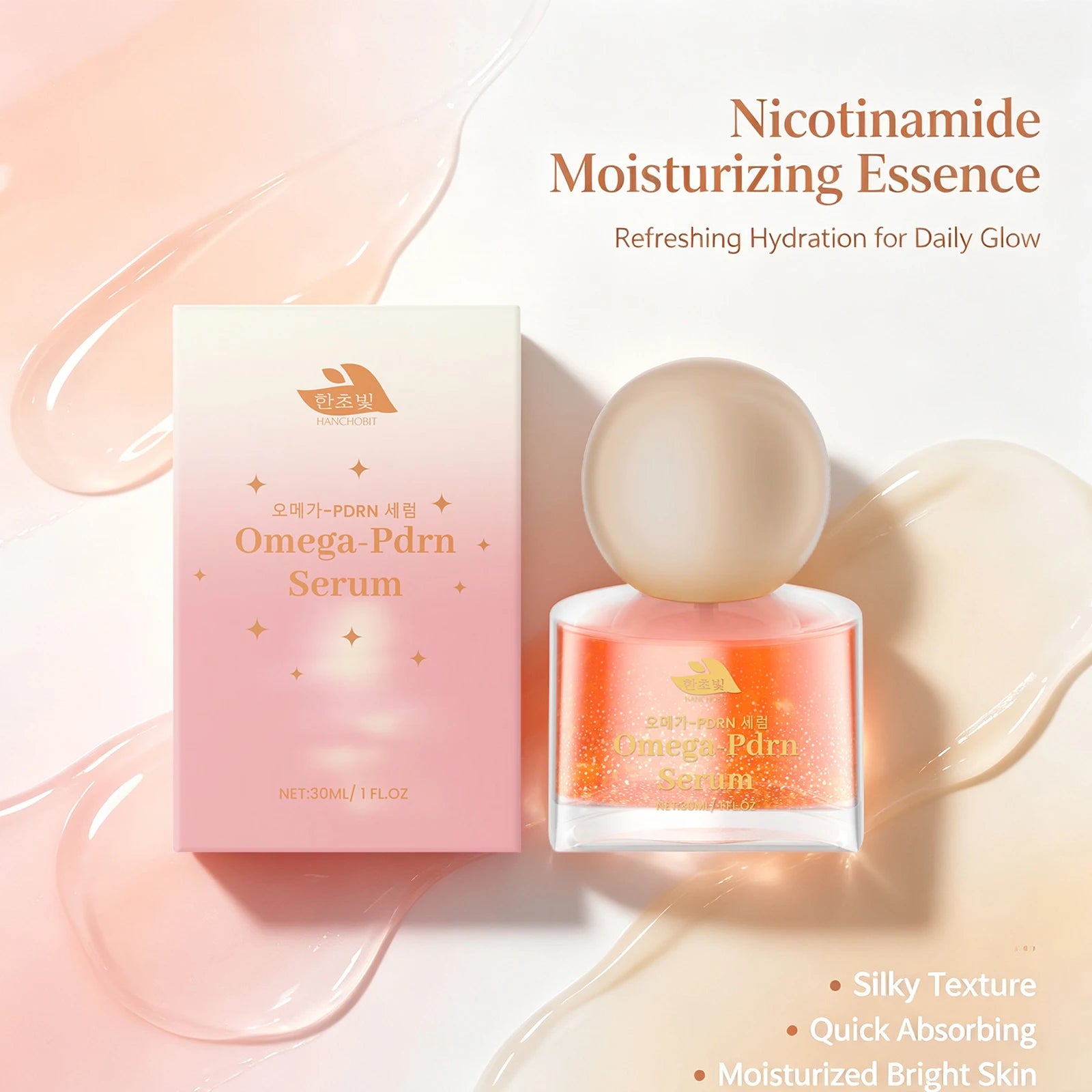 Niacinamide Hydrating Face Serum for Brightening and Skin Rejuvenation - 1
