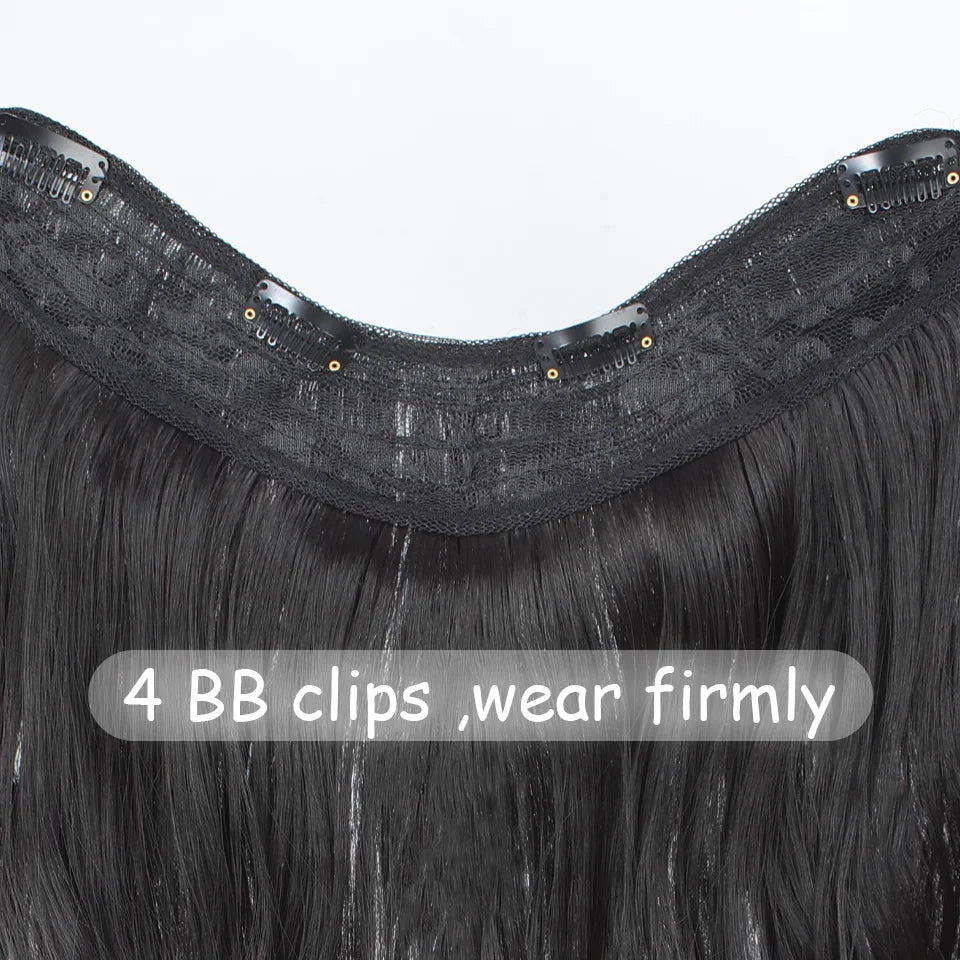 24 Inch Wavy Clip-In Hair Extensions for Instant Volume