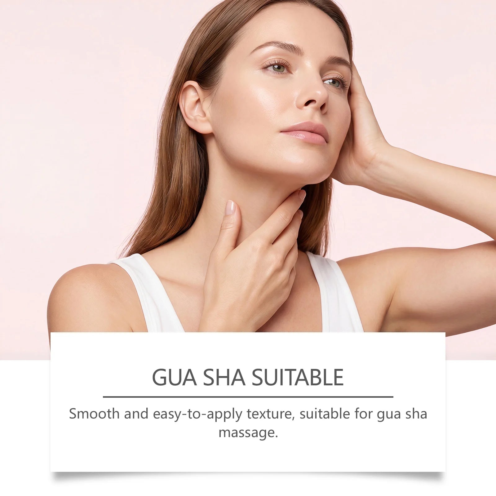 Collagen Firming Neck Cream with Integrated Gua Sha Massage Tool - 9