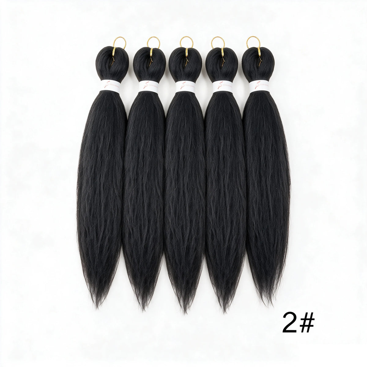 20-Inch Pre-Stretched Yaki Synthetic Braiding Hair Extensions