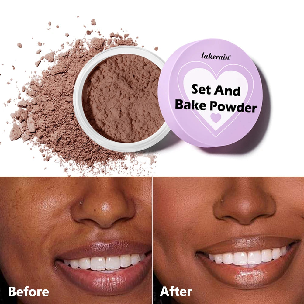 Oil-Absorbing Matte Setting Powder for Long-Lasting Flawless Makeup - 2