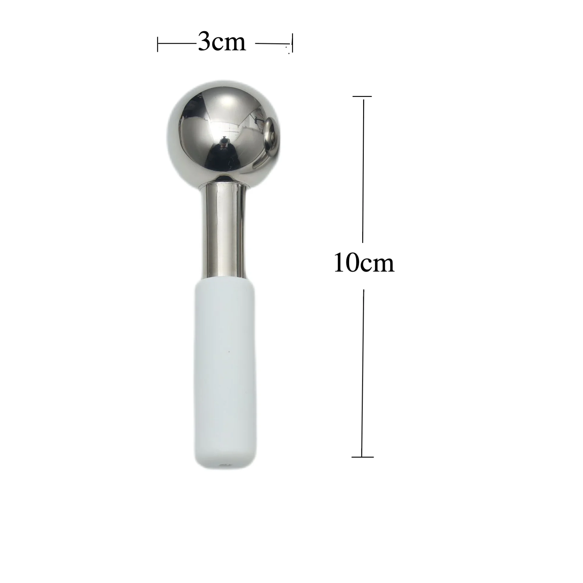 Stainless Steel Cooling Ice Globes for Facial Puffiness and Dark Circles - 13