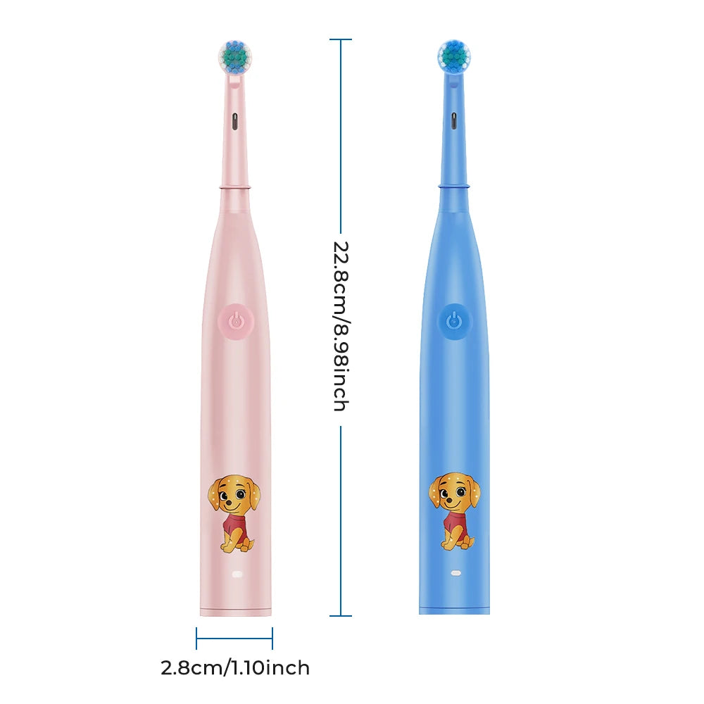 Rechargeable Electric Toothbrush for Kids with Soft Bristles and Timer - 15
