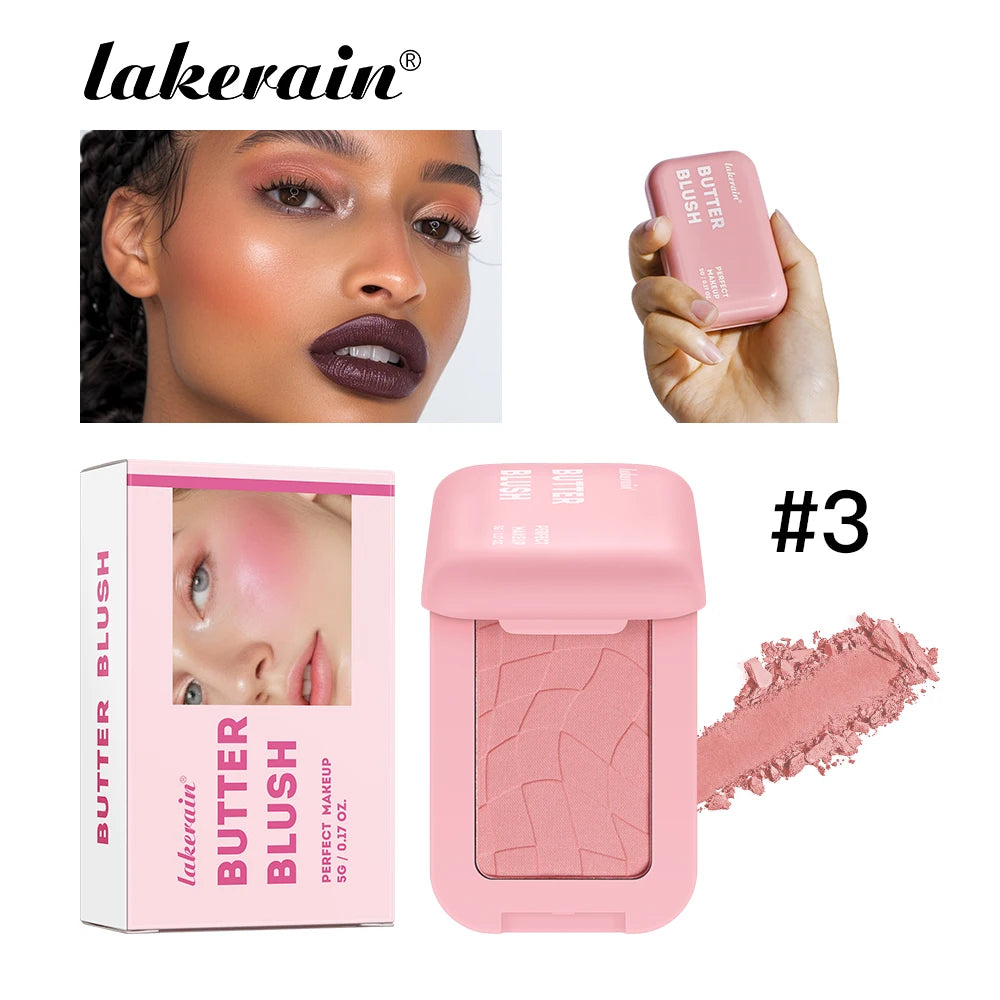 2-in-1 Cream and Powder Blush Palette for Long-Lasting Radiant Makeup - 24