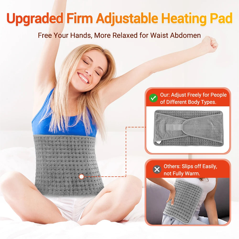 Electric Heating Waist Belt for Back Pain Relief and Winter Warming - 12