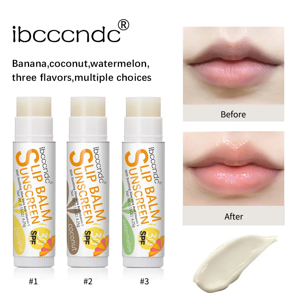 Sunscreen Lip Balm with SPF 30 for Daily UV Protection and Hydration - 2