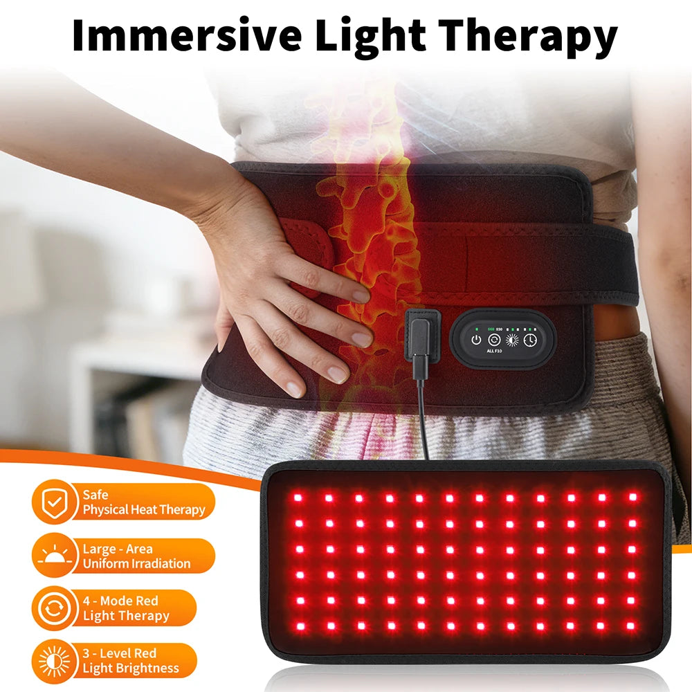 Red and Infrared Light Therapy Belt for Pain Relief and Recovery - 2