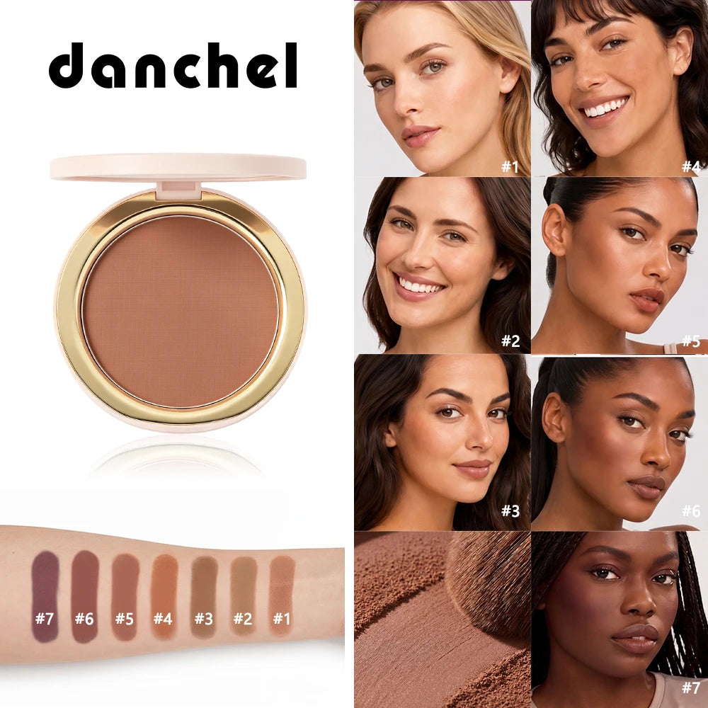 Buildable Soft Matte Bronzer Powder for Natural Face Contouring - 1