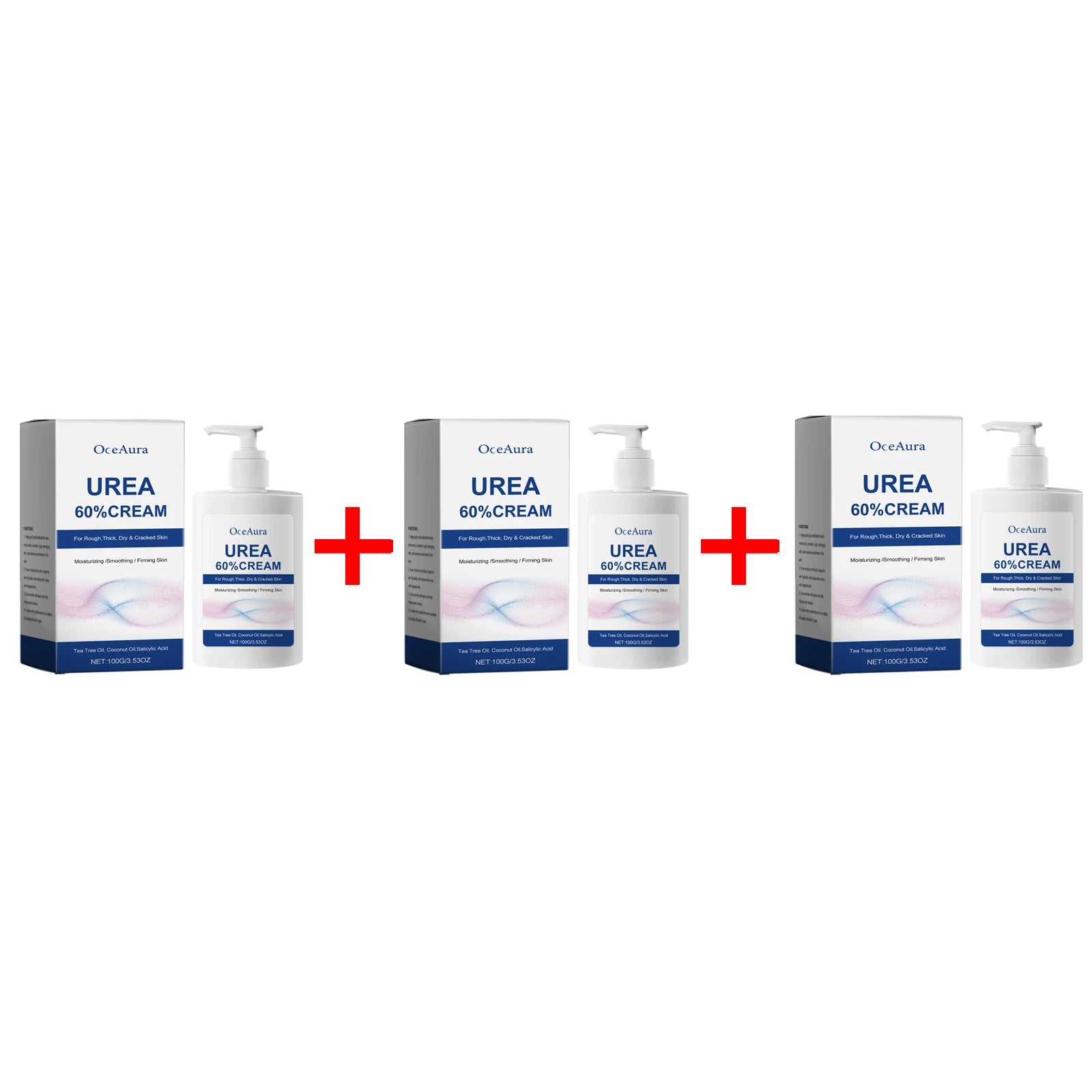 60% Urea Moisturizing Cream for Cracked Heels and Dry Rough Skin - 18
