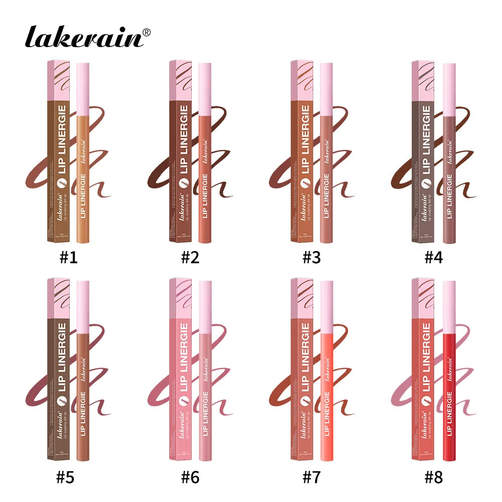 Waterproof Felt Tip Lip Liner for Sculpted and Plump Looking Lips