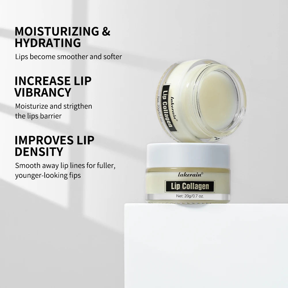 Collagen Infused Moisturizing Lip Repair Mask for Dry and Cracked Lips