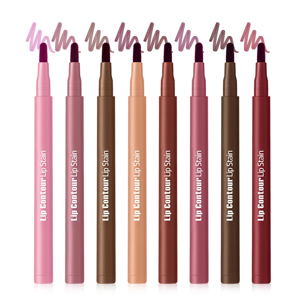 Dual-Sided Lip Contour Stain Pen for Precise Definition and Color - 24