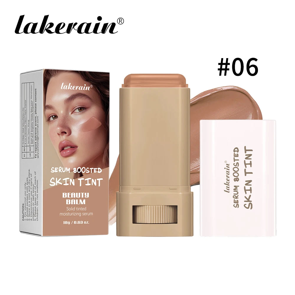 Serum Boosted Skin Tint Foundation Stick for Radiant Hydrated Coverage