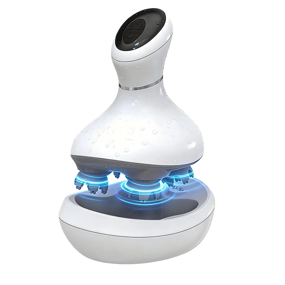 Electric Scalp Massager for Stress Relief and Hair Care