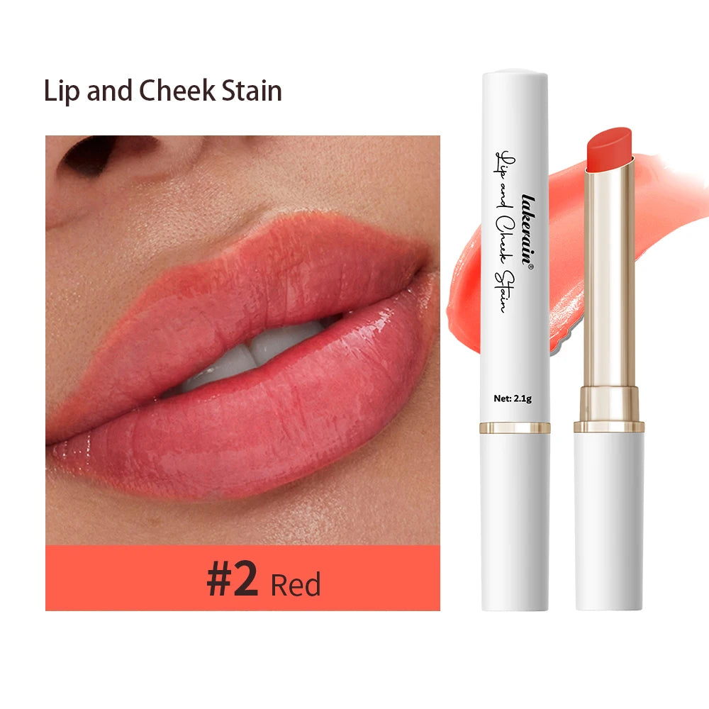 pH-Activated Color-Changing Lip and Cheek Stain Moisturizing Balm