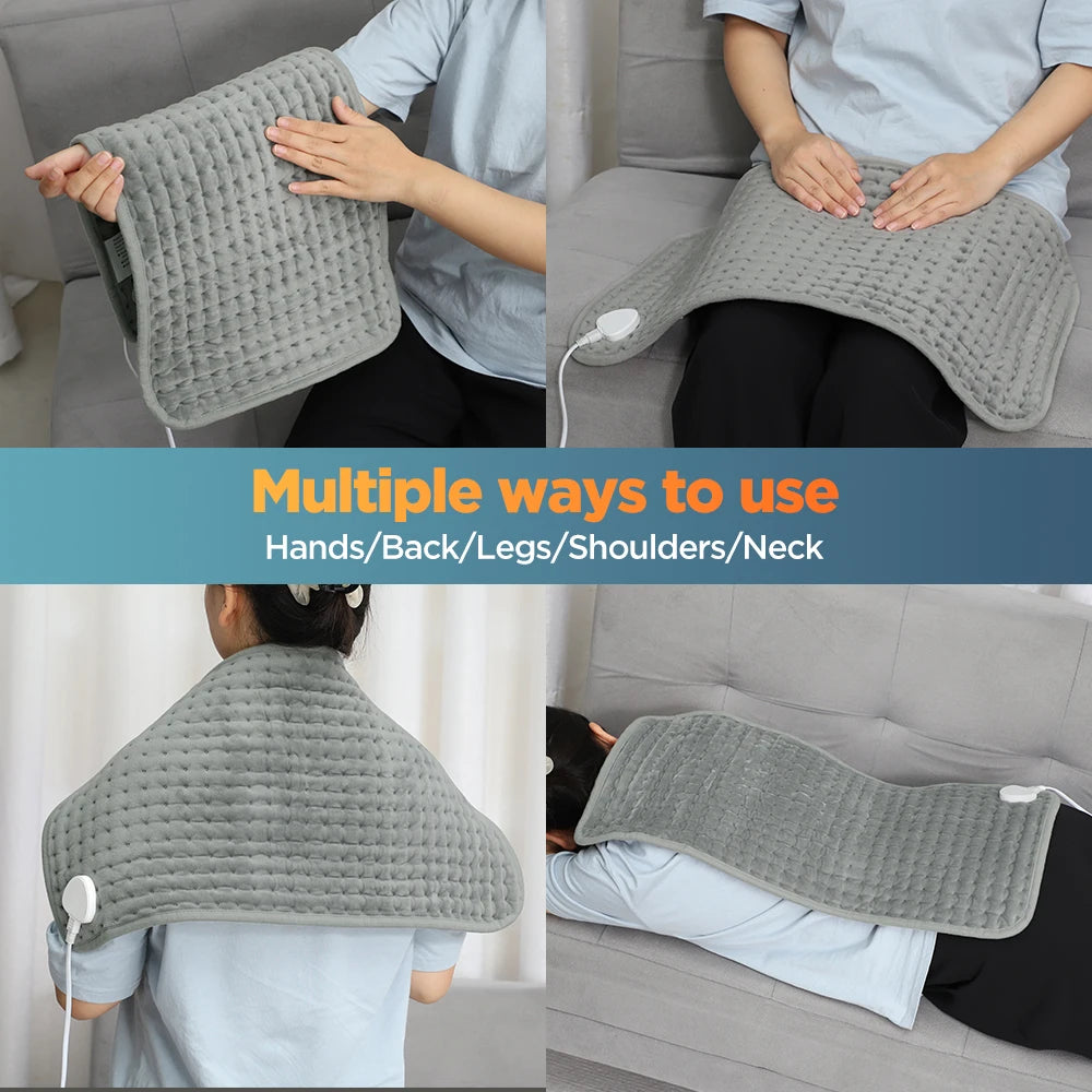 Electric Heating Pad for Pain Relief and Muscle Relaxation - 16