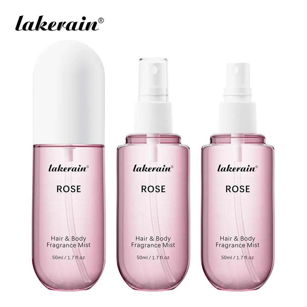 Long Lasting Vanilla and Rose Scented Hair and Body Fragrance Mist - 26