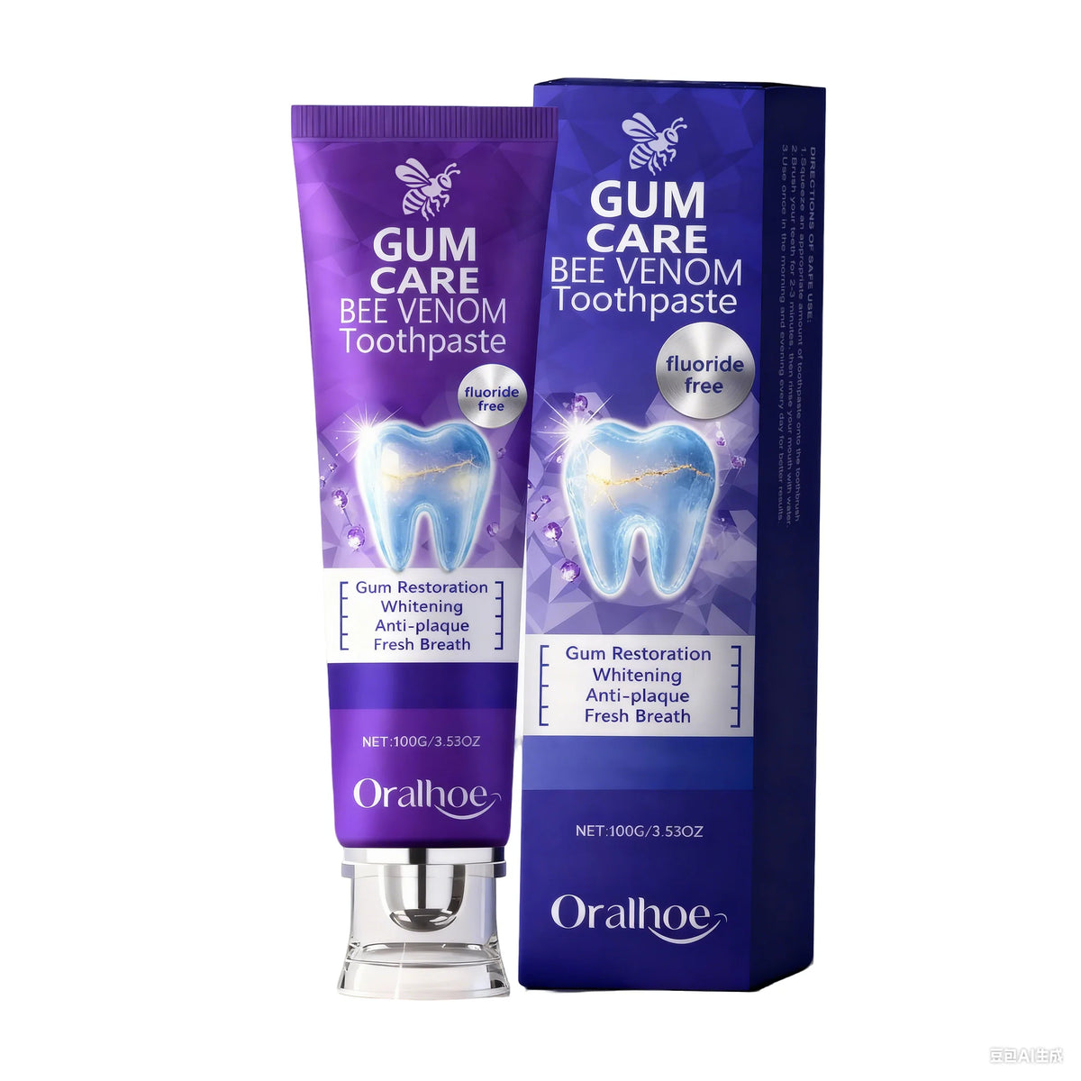 Bee Venom Gum Repair and Teeth Whitening Toothpaste