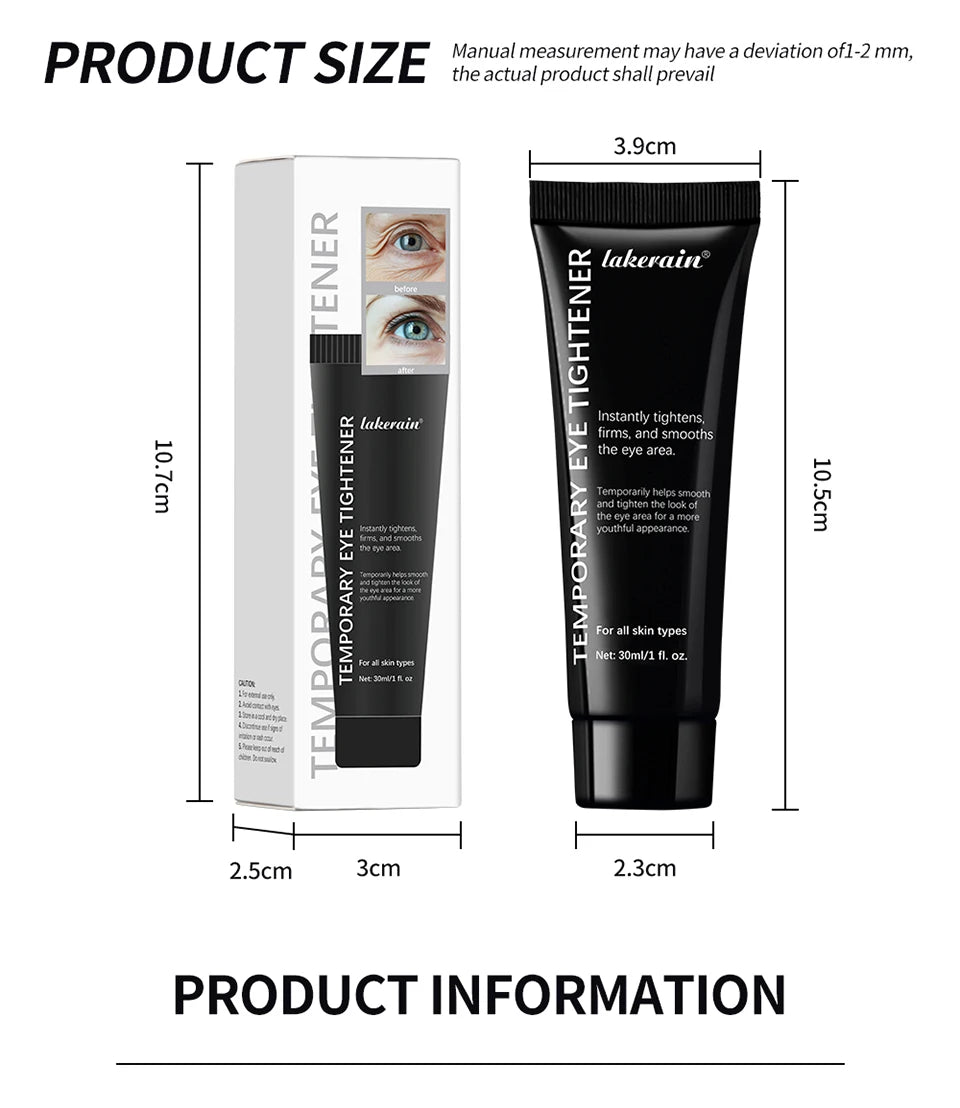 Instant Eye Tightener Cream for Fine Lines and Wrinkles